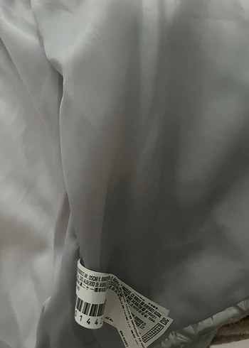 Forever21 Gümüş Hologram Şişme Mont - Görsel 6