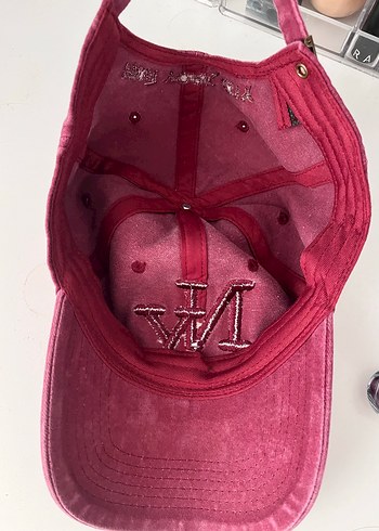 NY Bordo Şapka - Görsel 2