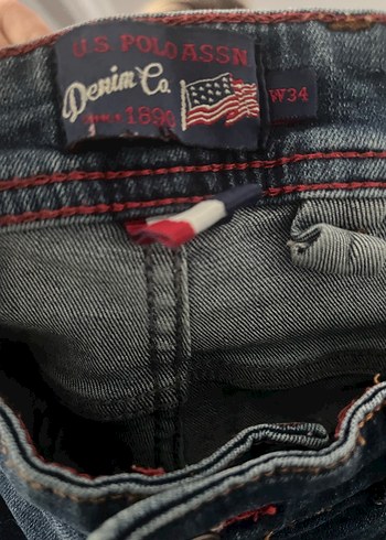 Erkek Lacivert Denim Regular Fit Jean - Görsel 3