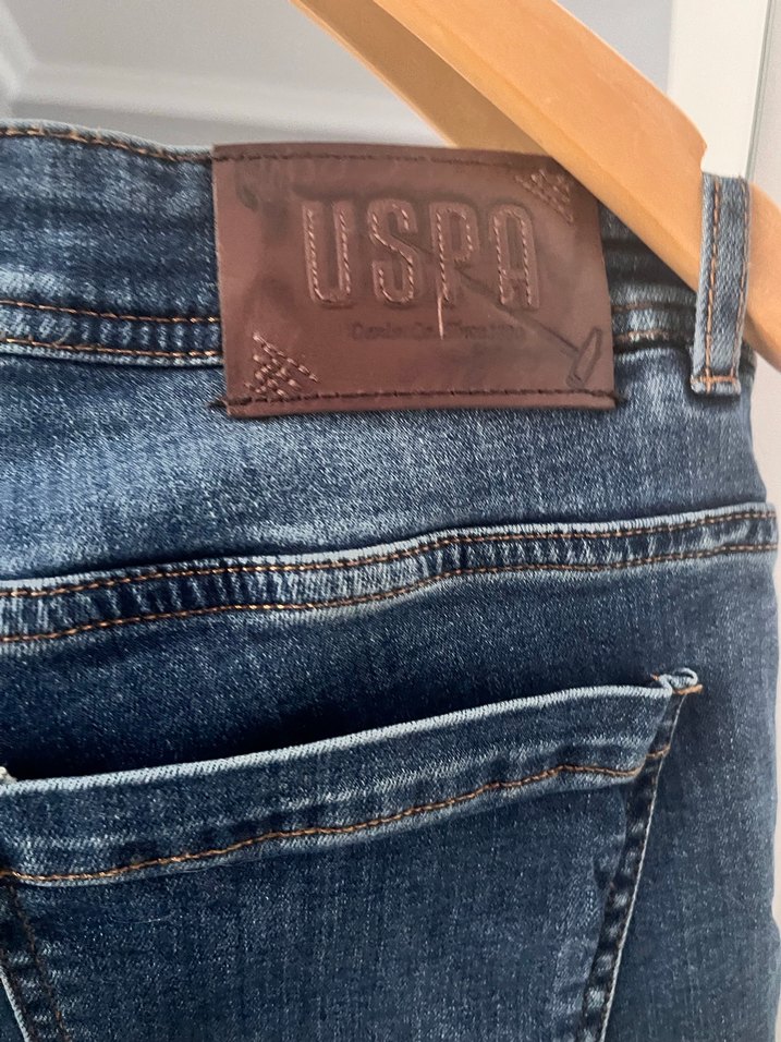 Erkek Lacivert Denim Regular Fit Jean - Görsel 5