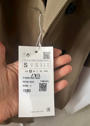 Zara Trençkot - Görsel 3
