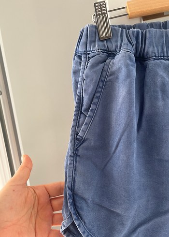 LTB Gevşek Kesim Mavi Şort