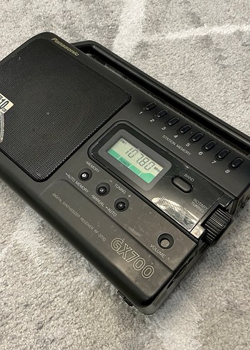 Siyah Dijital Panasonic Radyo & Müzik Sistemi - Görsel 3