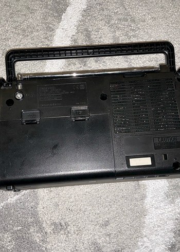 Siyah Dijital Panasonic Radyo & Müzik Sistemi - Görsel 8