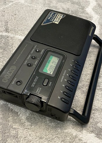 Siyah Dijital Panasonic Radyo & Müzik Sistemi - Görsel 7