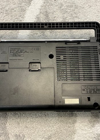 Siyah Dijital Panasonic Radyo & Müzik Sistemi - Görsel 6