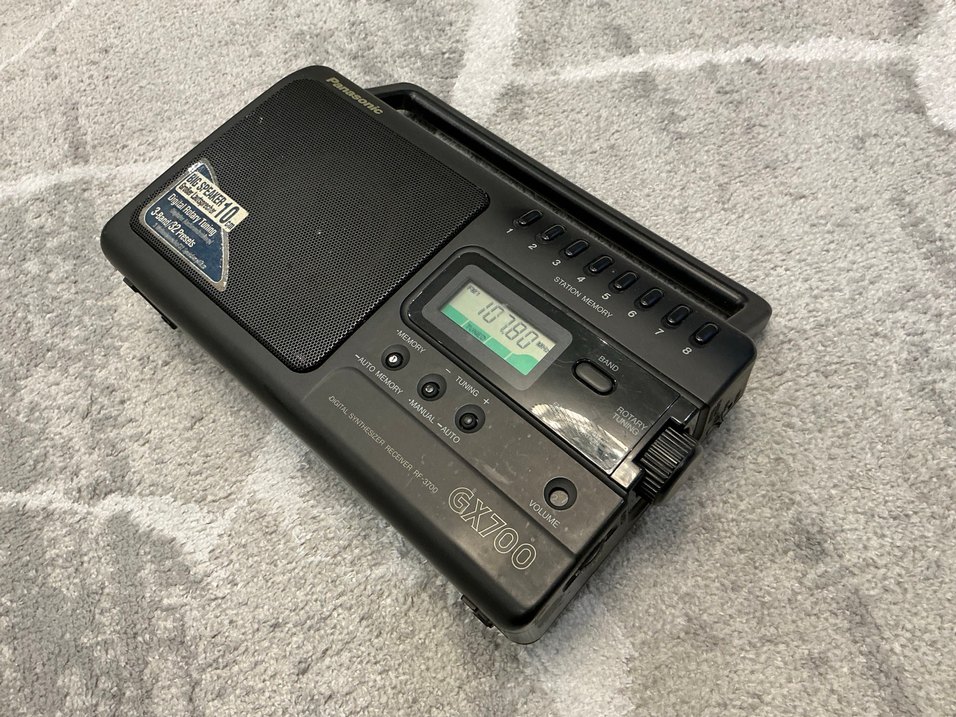 Siyah Dijital Panasonic Radyo & Müzik Sistemi - Görsel 3