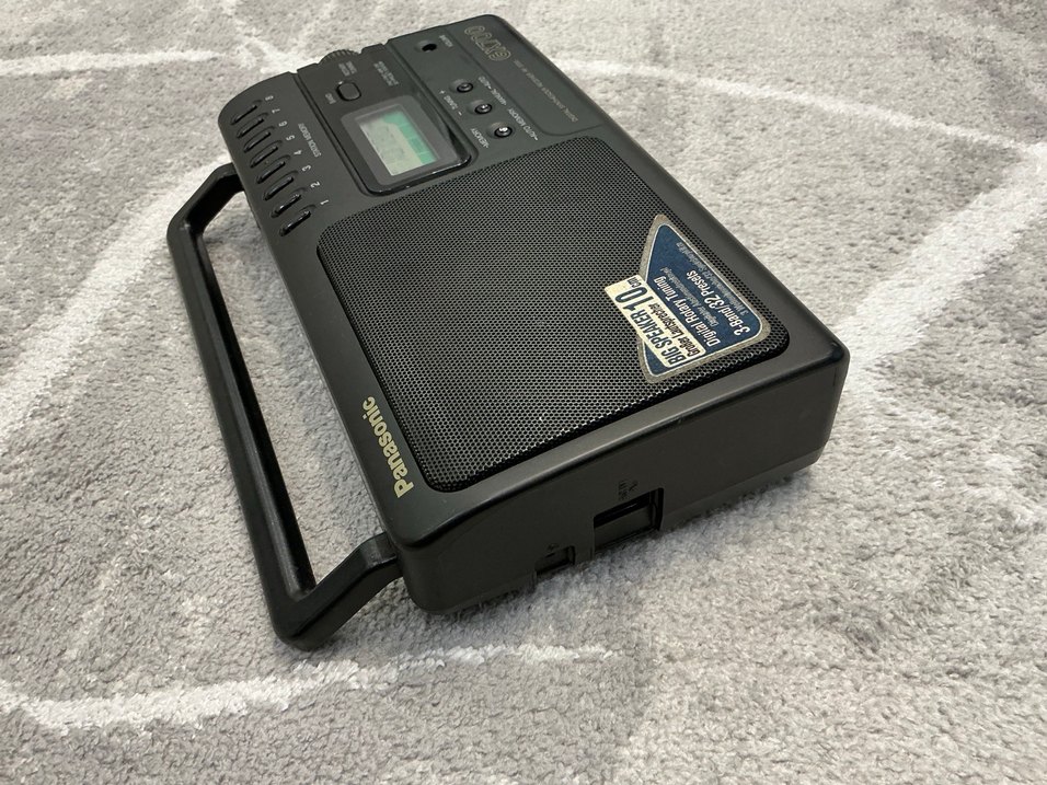 Siyah Dijital Panasonic Radyo & Müzik Sistemi - Görsel 5