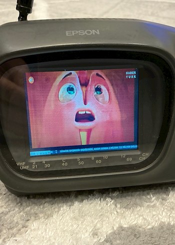 Gri Epson Mini Televizyon Monitörü - Görsel 2