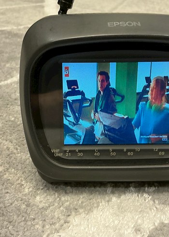Gri Epson Mini Televizyon Monitörü - Görsel 3