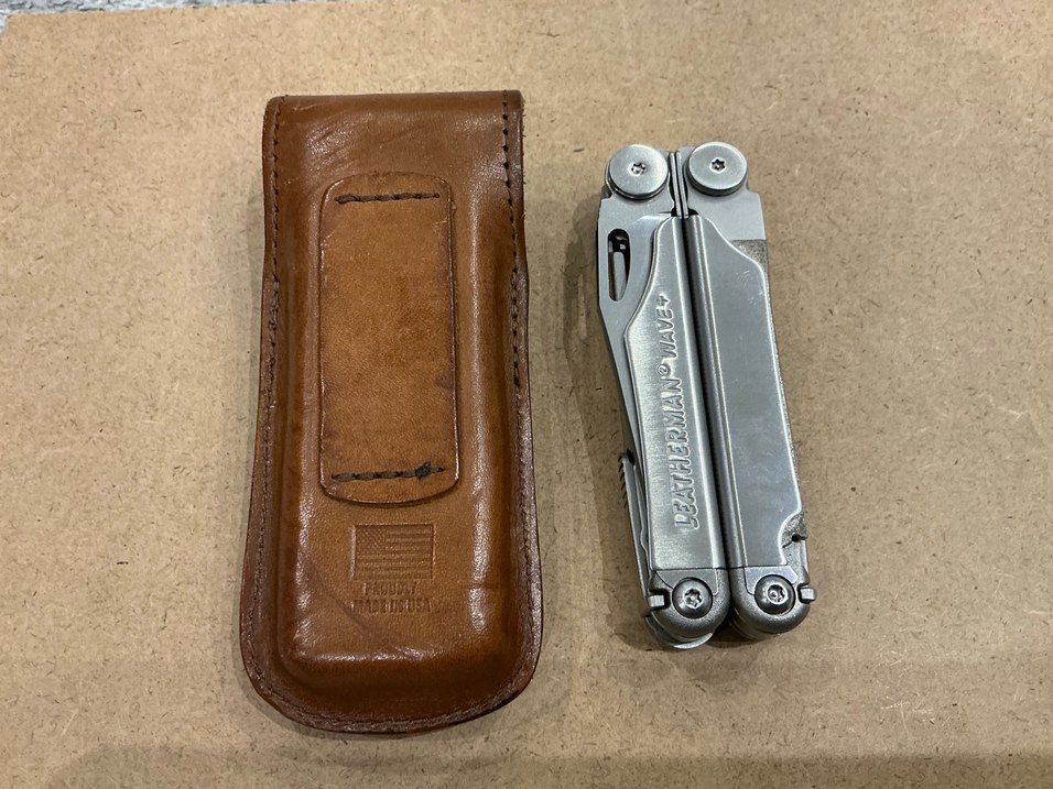 Leatherman Çok Fonksiyonlu Katlanır Araç ve Deri Kılıfı - Görsel 2