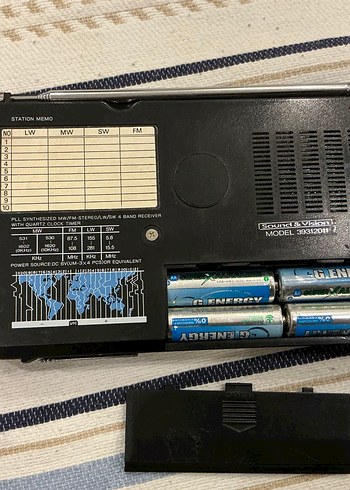 Sangean Ats-802 Radio Stereo dünya radyosu sound&vision olarak - Görsel 11