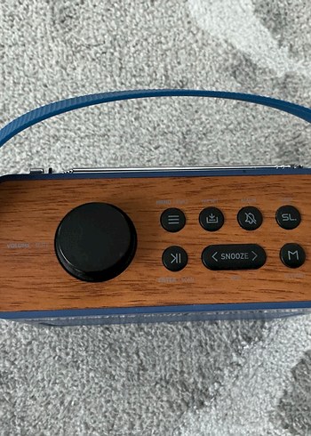 Mavi taşınabilir müzik sistemi - Görsel 9