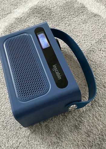 Mavi taşınabilir müzik sistemi - Görsel 5