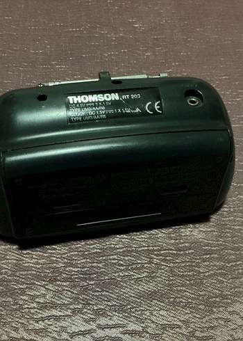 Thomson Siyah Taşınabilir Radyo - Görsel 2