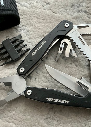 Siyah Çok Fonksiyonlu Çok Amaçlı Pense Seti - Görsel 6