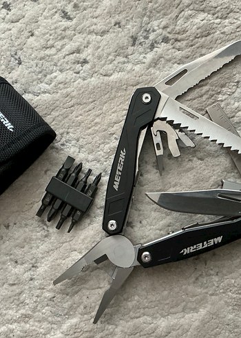 Siyah Çok Fonksiyonlu Çok Amaçlı Pense Seti - Görsel 7