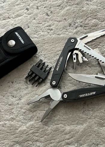 Siyah Çok Fonksiyonlu Çok Amaçlı Pense Seti - Görsel 8