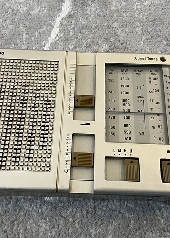 Beyaz Gri grundig Radyo Müzik Sistemi - Görsel 6