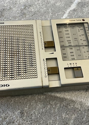 Beyaz Gri grundig Radyo Müzik Sistemi - Görsel 5