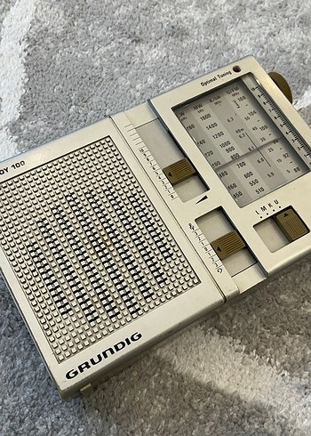 Beyaz Gri grundig Radyo Müzik Sistemi - Görsel 3