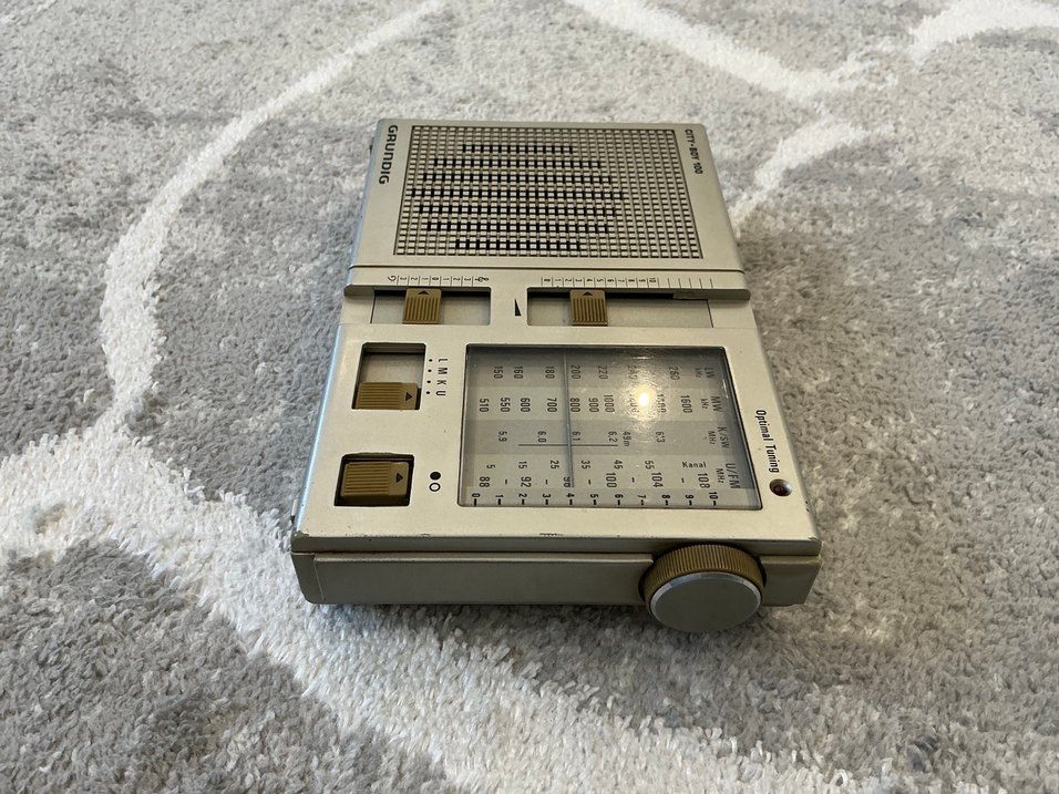 Beyaz Gri grundig Radyo Müzik Sistemi - Görsel 4