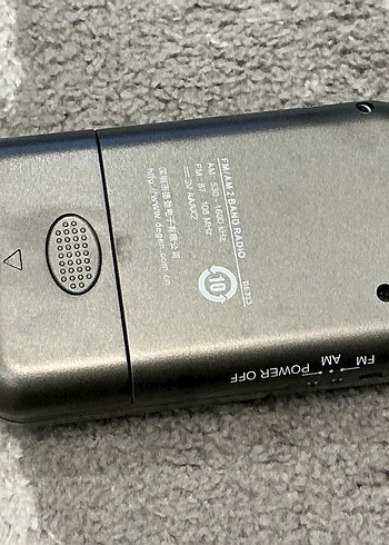 DEGEN FM/AM 2 Bantlı Gri Radyo - Görsel 8