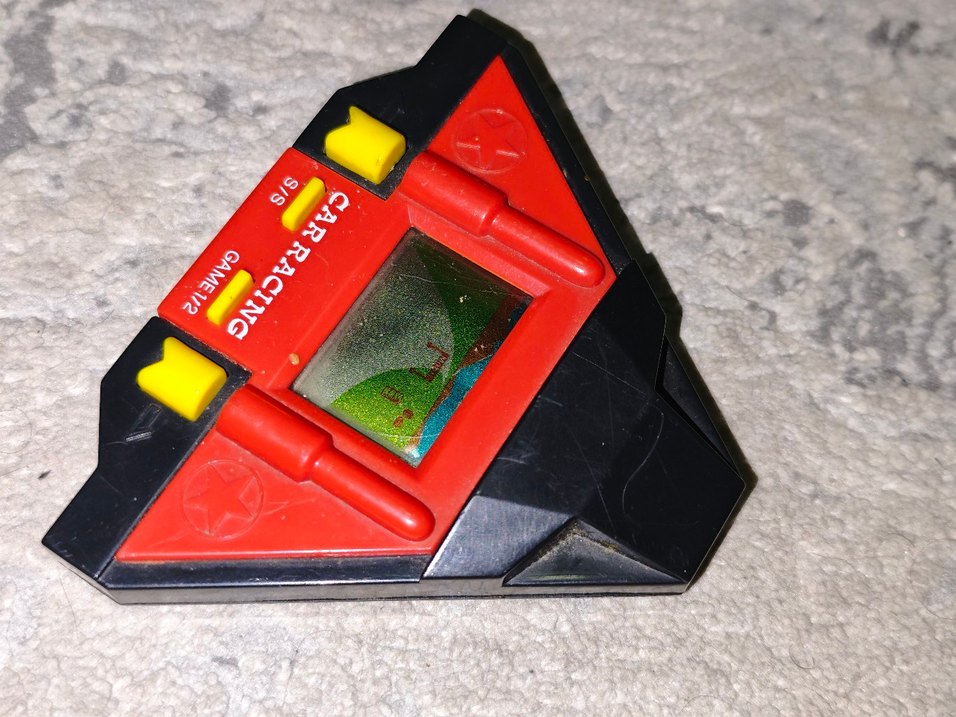 1980-90 lı yıllar Car Racing Oyuncak Araba - Görsel 3