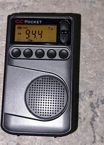 C. Crane CC Cep Tipi AM FM ve NOAA Hava Durumu Radyosu, Saat - Görsel 4