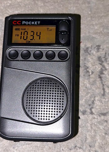 C. Crane CC Cep Tipi AM FM ve NOAA Hava Durumu Radyosu, Saat - Görsel 7