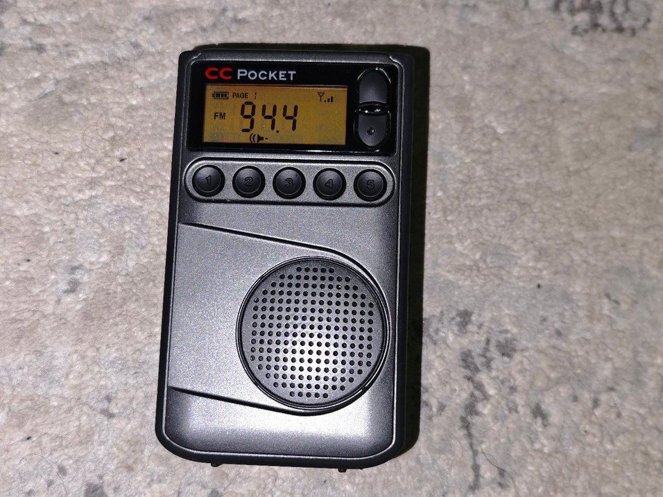 C. Crane CC Cep Tipi AM FM ve NOAA Hava Durumu Radyosu, Saat - Görsel 4