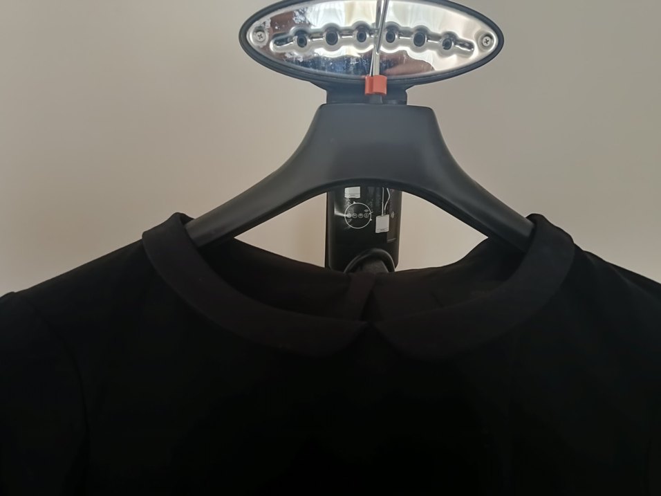 roman çok sık midi siyah elbise - Görsel 4