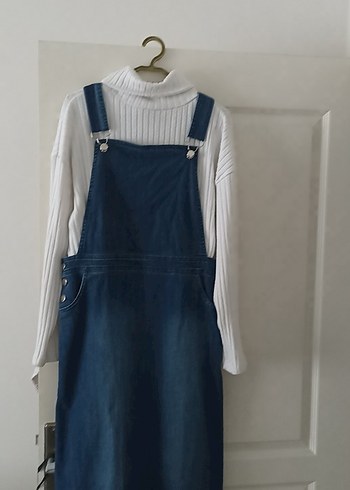 Lacivert Midi Kot Tulum - Görsel 2