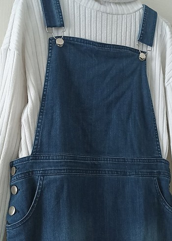 Lacivert Midi Kot Tulum - Görsel 4