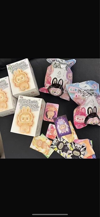 Diğer Labubu peluş bebek çeşitleri