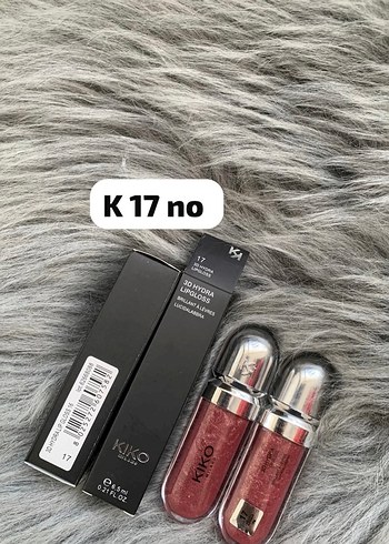 KIKO 3D Hydra Lipgloss K17 No Kırmızı