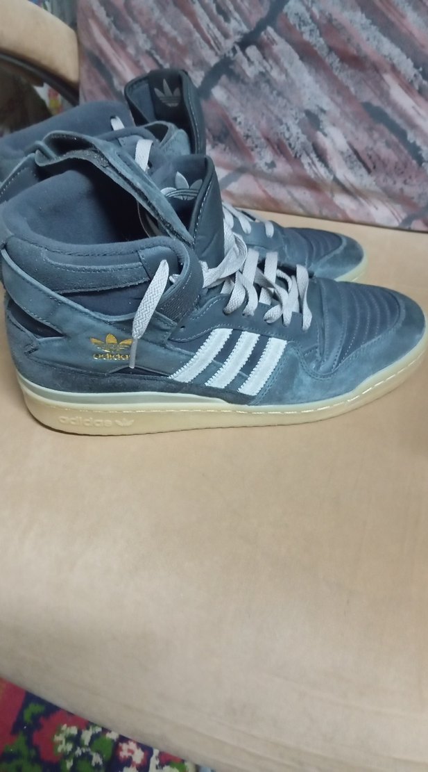 Gri Adidas Erkek Spor Ayakkabı Bağcıkları45 numara - Görsel 2