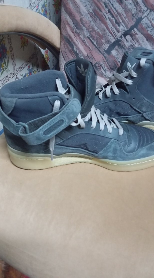 Gri Adidas Erkek Spor Ayakkabı Bağcıkları45 numara - Görsel 4