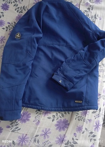 Mavi Fermuarlı Erkek Kayak Montu kielvik marka - Görsel 5