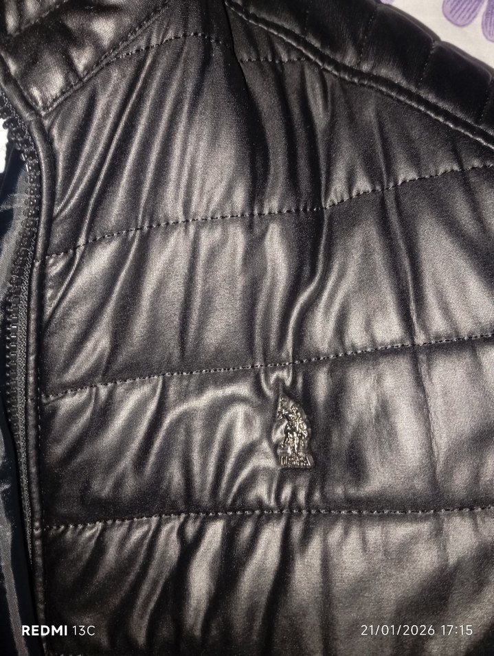 Siyah Deri Erkek Biker Ceket - Görsel 5