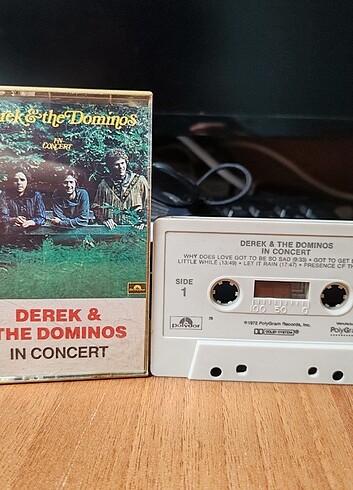 Derek and the Dominos In Concert Kaset 