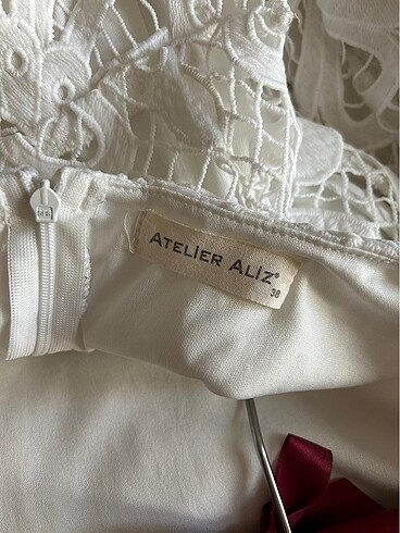 38 Beden beyaz Renk Atelier aliz nikah elbisesi