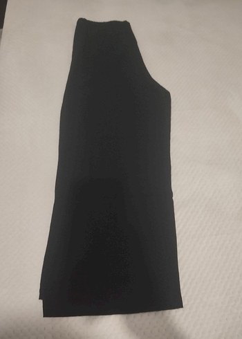 siyah iki takım işlemeli keten kumaş - Görsel 7