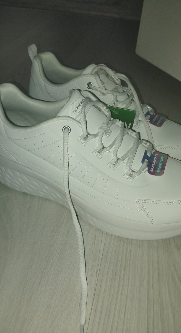 Beyaz Kadın Spor Ayakkabı - Görsel 3