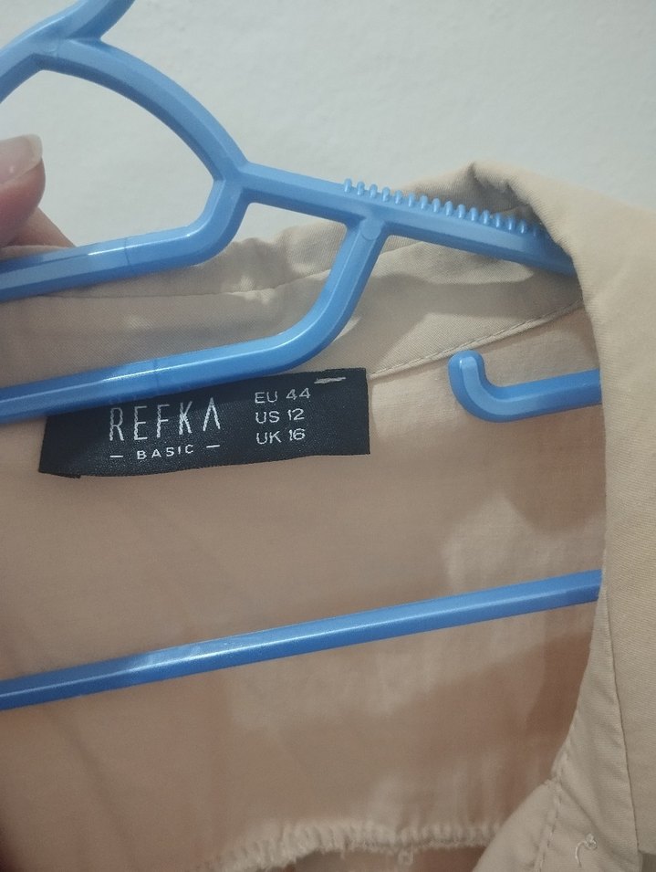 Bej Uzun Kesim tunik - Görsel 3