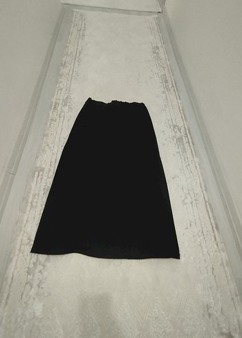 Siyah Uzun Gösterişli Kadın ikili takım kapşonlu - Görsel 5