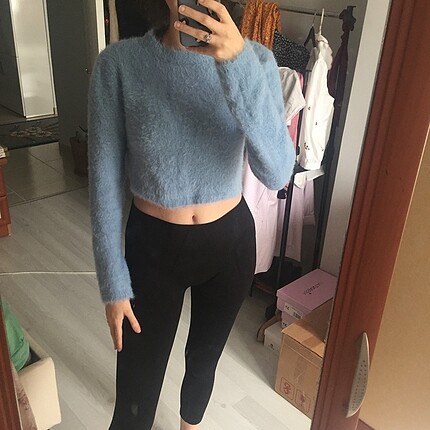 Crop yumuş kazak