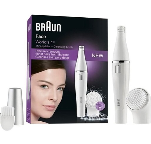 Braun Face Spa ve İkili Yedek Yüz Temizleme Fırçası