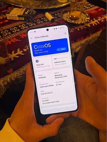 Beden OPPO RENO 11