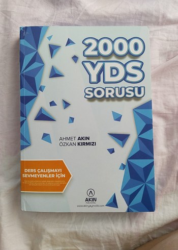 2000 YDS Sorusu Sınav Hazırlık Kitabı